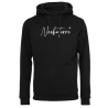 Sweat à capuche noir brodé Noobaterre