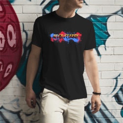 T-shirt noir Noobaterre Graff