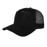 Casquette "NAT" full black - 3/4