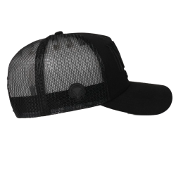 Casquette "NAT" full black - droit