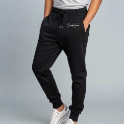 Jogging noir brodé Noobaterre