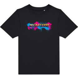 T-shirt noir enfant Noobaterre "Graff"