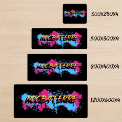 Tapis de souris Noobaterre "Graff" - all
