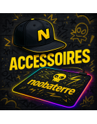 Accessoires Gaming - Casquettes, tapis de souris | Noobaterre
